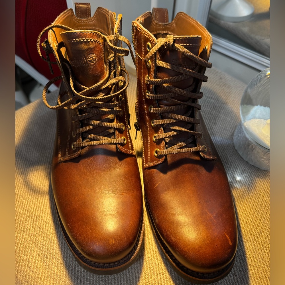 Brown - Kendrick Side Zip up Waterproof Boot